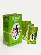 Sliming Herb Tea box with three sachets, gallery hero